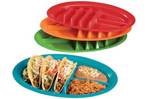 The Taco Plate - Set of 4